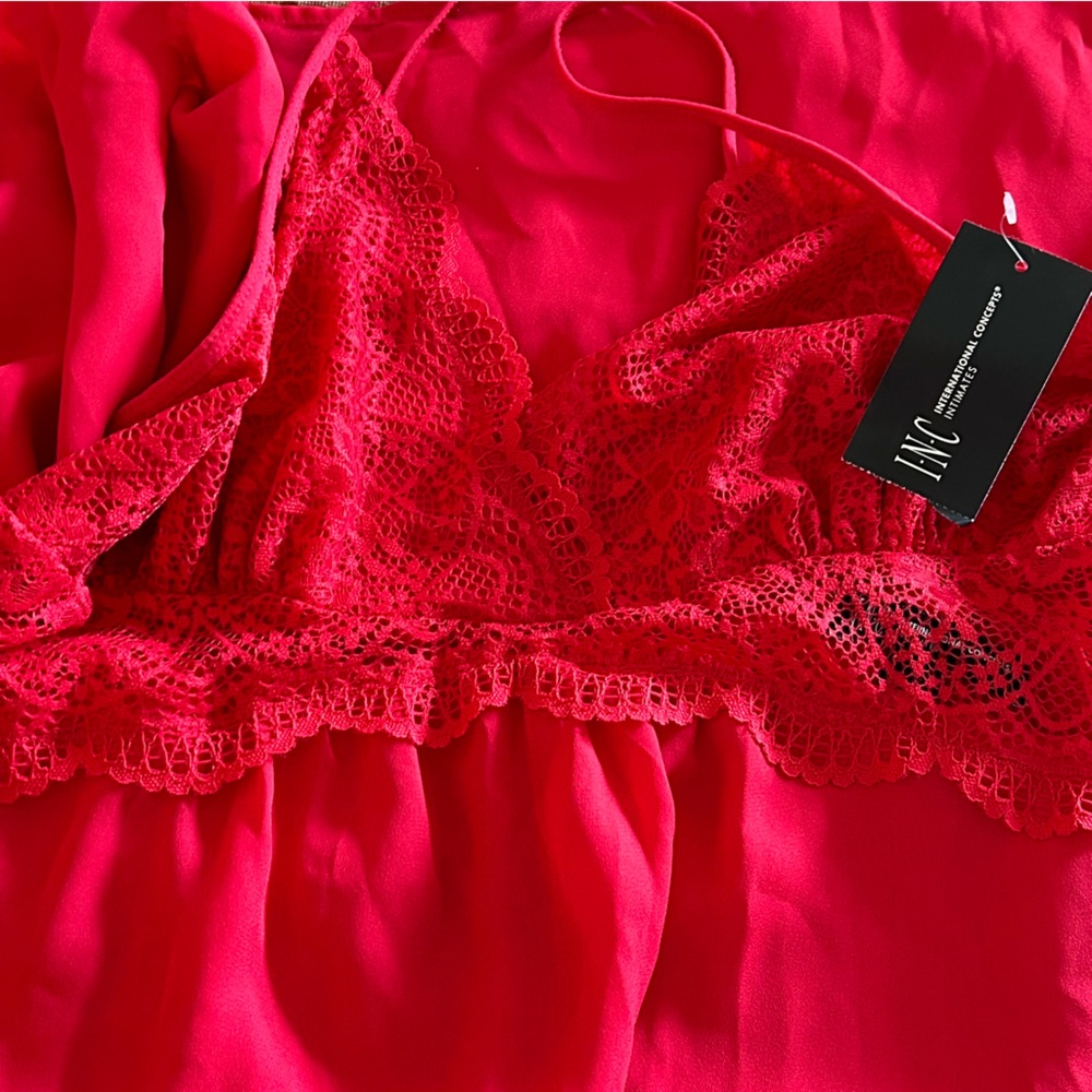 Lace & chiffon Lingerie nightgown - Picture 7 of 7